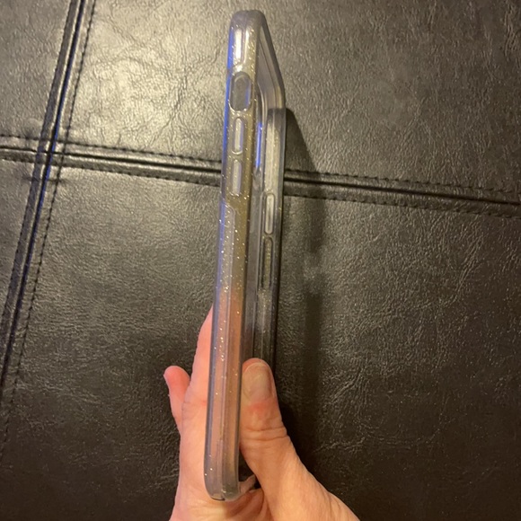 Otter box clear glitter case GUC. iPhone 12 Pro XS Max. - Picture 3 of 4